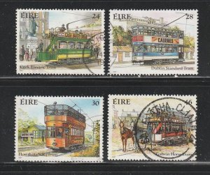 Ireland 681-684 Set U Trolleys (B)