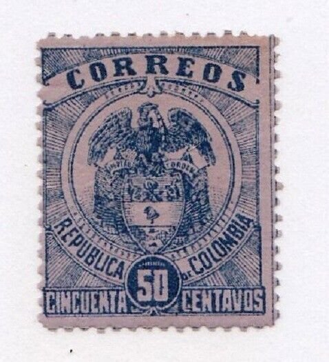 Colombia stamp #165, MH, CV $1.40