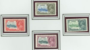 Jamaica #109-112 Unused Single (Complete Set)