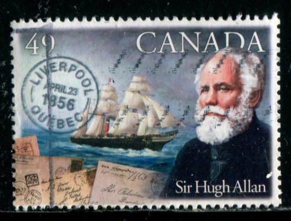 2042 Canada 49c Sir Hugh Allan, used