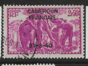 CAMEROUN (FRENCH) SG177 1940 2f50 BRIGHT PURPLE USED