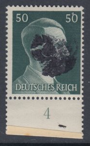 Germany Soviet Zone SBZ - LOCAL ROTSCHAU 50Pf HITLER head - Expertized Valicek