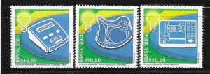 Brazil 2004 Brazilian Inventions Sc 2930-2932 MNH A1254