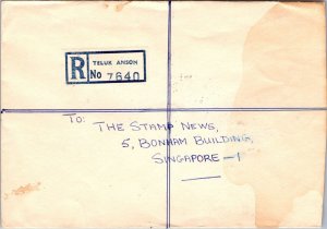 Malaysia 1962 - Registered Mail - Teluk Anson - F70447