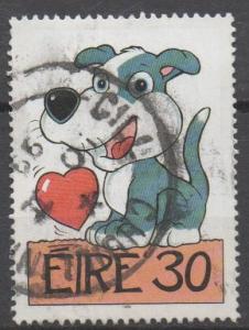 Ireland, 30 puppy and heart, used (A47)