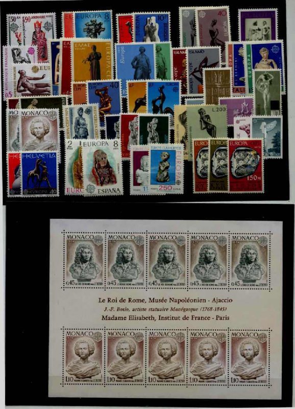 Europe MNH year set Europa CEPT-74/ 49val.+1s/s