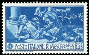 Scott # 245 Tuscan Warrior MNH