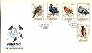 Aitutaki, Worldwide First Day Cover, Birds