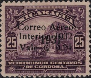 Nicaragua SC C65 Mint 1932 SCV$ 45.00