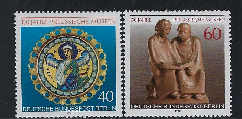 Germany Berlin Scott # 9N453 - 9N454, mint nh