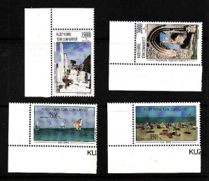Turkey-Northern Cyprus-Scott#396-9-Unused NH set-Tourism-
