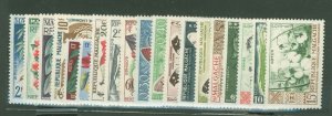 Madagascar/Malagasy Republic #297-315 Unused Single (Complete Set)