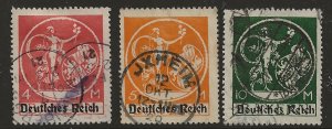 Germany ( Bavaria ) 272-74   1920  set 3  VF  Used