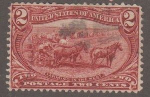 U.S. Scott #286 Trans-Mississippi Stamp - Used Single