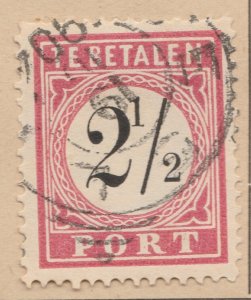 NETHERLANDS INDIES Postage Due 1882-88 2 1/2c Used Stamp A29P33F36999-