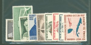 Cuba #C164-C172  Single (Complete Set)