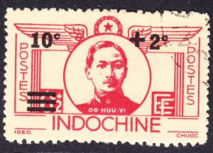 Indo-China Scott B27  F to VF postally used.