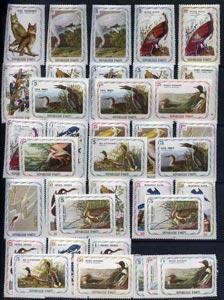 Haiti 1975-78 John Audubon Birds 'Postage' set of 36 valu...