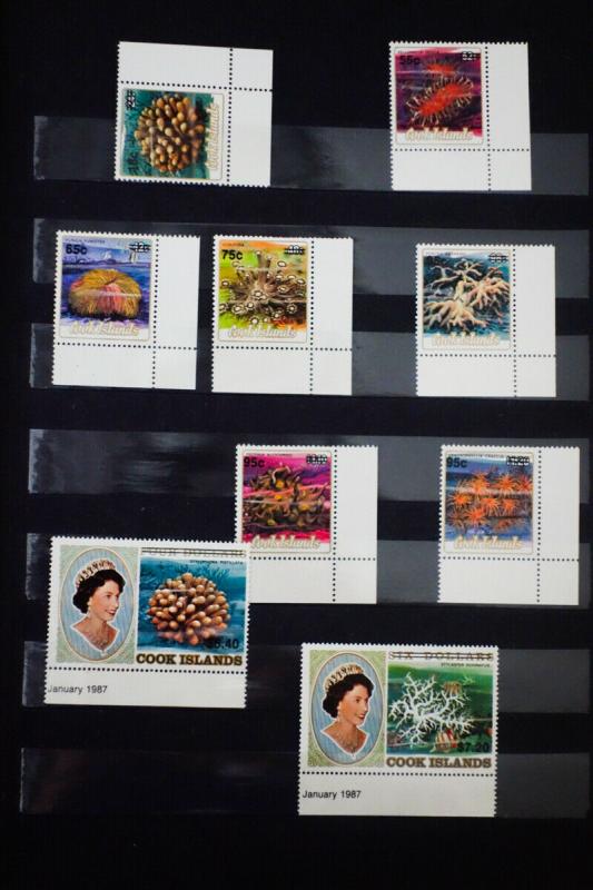 Cook Islands Stamps Mint NH 1970's-1990's Sets S/S varieties