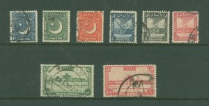 Pakistan #47-54 Used Single (Complete Set)