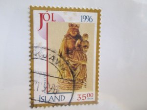 Iceland #832 used 2019 SCV= $0.60