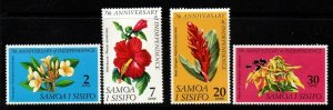 SAMOA SG319/22 1969 SEVENTH ANN OF INDEPENDENCE  MNH