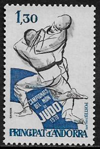 French Andorra #274 MNH Stamp - Judo Championships