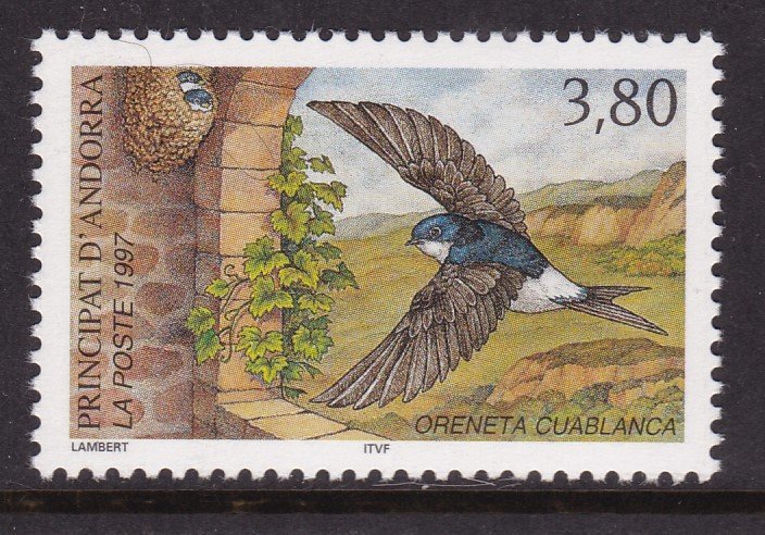 Andorra (French), Fauna, Birds MNH / 1997