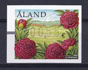 Aland 2007 -Vending  machine Stamp  MNH