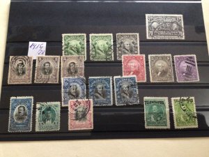 Ecuador 1915 to 1928 unused or used stamps  A12736