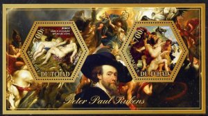 CHAD - 2014 - Peter Paul Rubens - Perf 2v Sheet #2 - MNH - Private Issue