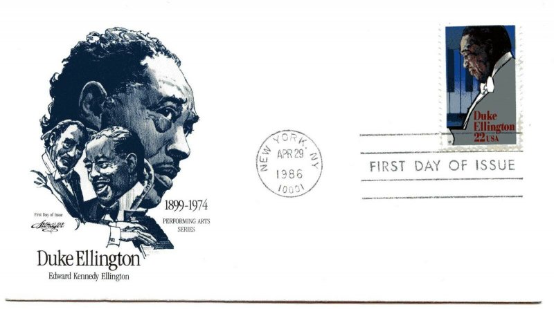 2211 Duke Ellington Artmaster  FDC 