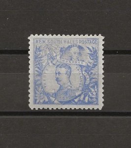 AUSTRALIA/NEW SOUTH WALES 1890 SG 264cb MINT Cat £375