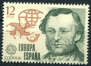 Spain Sc#2148 MNH, 12p red brn & sl grn, Europa (C.E.P.T.) 1979 - History of ...