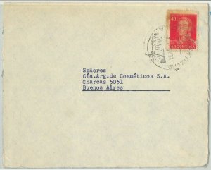 64654 - ARGENTINA - POSTAL HISTORY - 1956 COVER - WATERFALLS postmark-