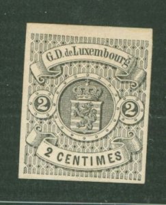 Luxembourg #5 Unused Single