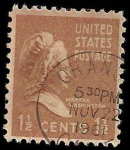 # 805 USED MARTHA WASHINGTON