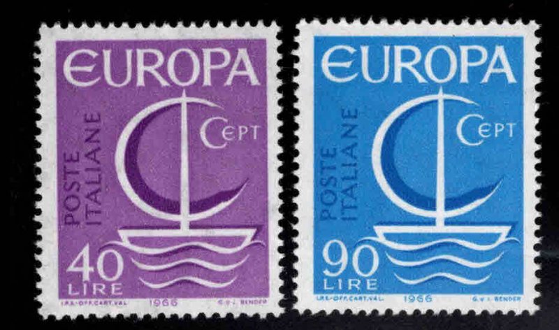 Italy Scott 942-943 MNH**  Europa 1966 set