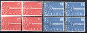 Switzerland Scott # 363 - 364, mint hr, b/4