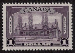 CAN SC #245 MNH 1938 $1 Chateau de Ramezay CV $110.00