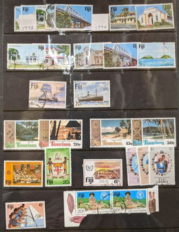 EDW1949SELL : FIJI Nice, ALL DIFFERENT collection in PERFECT SCOTT CAT ORDER