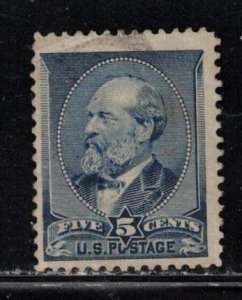 USA Scott # 216 Used  - James A Garfield