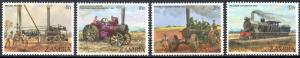 Zambia - 1983 Early Steam Engines Set MNH** SG 375-378