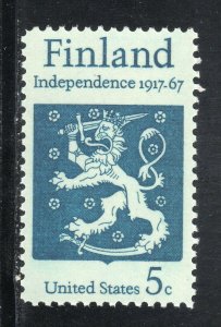 1334 * FINLAND INDEPENDENCE *  U.S. Postage Stamp  MNH *