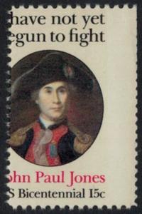 1789 Misperfed OG NH, John Paul Jones ww0974