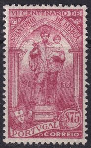 Portugal 1931 Sc 531 MH*