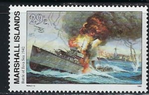 Marshall Is 300 MNH 1991 Sinking Ship (an4309)