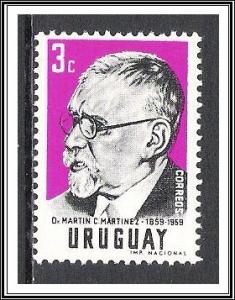 Uruguay #648 Dr Martinez MNH