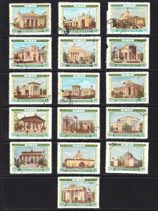 Russia Scott 1770-85 complete set F to VF CTO.  FREE...