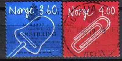 NORWAY, 1999, used set, Norwegian Inventions. Self-adhesive.